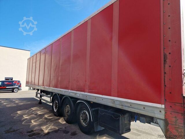 Box semitrailers Samro FOURGON 90m3