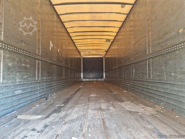 Box semitrailers Samro FOURGON 90m3