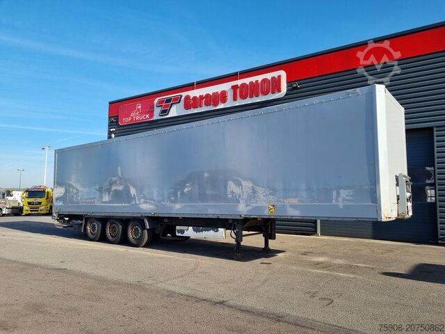 Box semitrailers Krone FOURGON + HAYON DHOLLANDIA