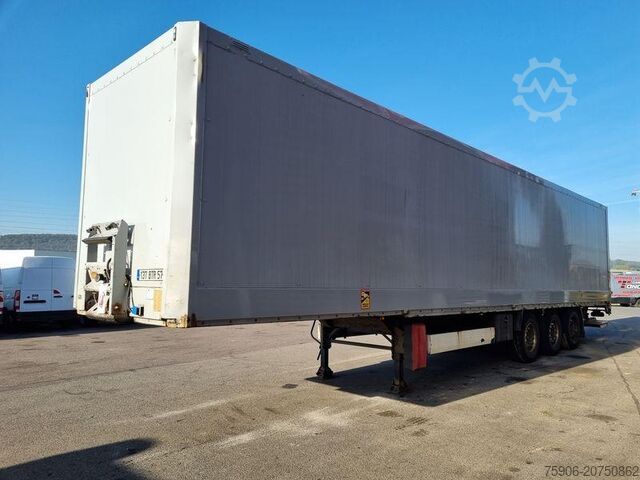 Box semitrailers Krone FOURGON + HAYON DHOLLANDIA