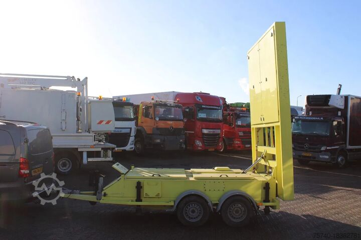 Verkoopwagen verdegro screen projector full complete with laptop/soft...