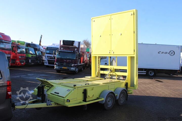 Verkoopwagen verdegro screen projector full complete with laptop/soft...