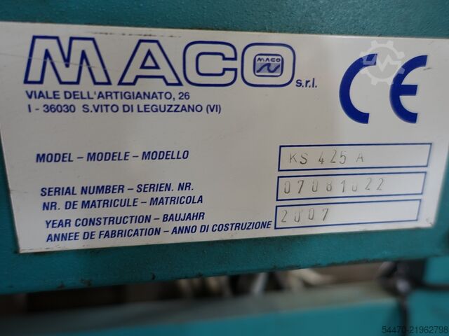 Piła tarczowa podpodłogowa MACO KS425A