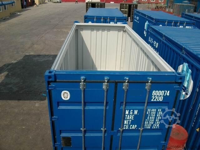 Skibscontainer  20DV open top hard top Container