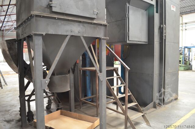 OMSG ROTOFLOW 170N Schleuderrad-Strahlanlage OMSG 170-N