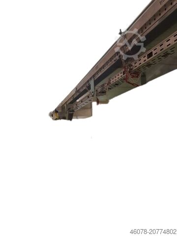 Incline belt conveyor with forerun Rising falling Transnorm 6000+800-600-500