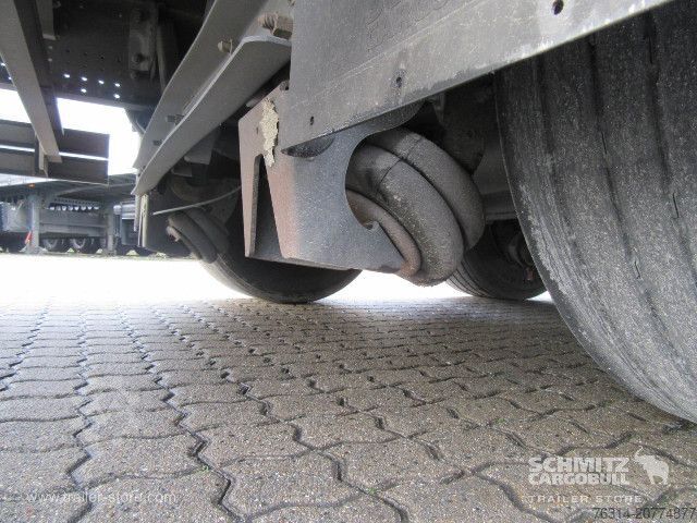 Öppen semitrailer med kapell Schmitz Cargobull Curtainsider Mega Getränke