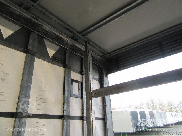 Öppen semitrailer med kapell Schmitz Cargobull Curtainsider Mega Getränke