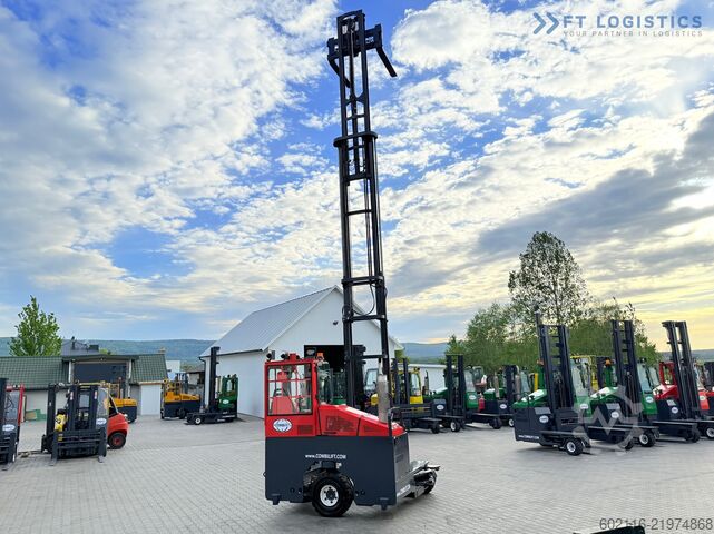 Cărucior cu stivuitor cu 4 căi Combilift C4000 / TRIPLEX / 9300MM / GAS / TOP1