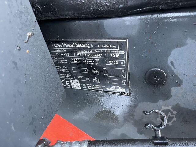 LPG Forklifts Linde H25T-02