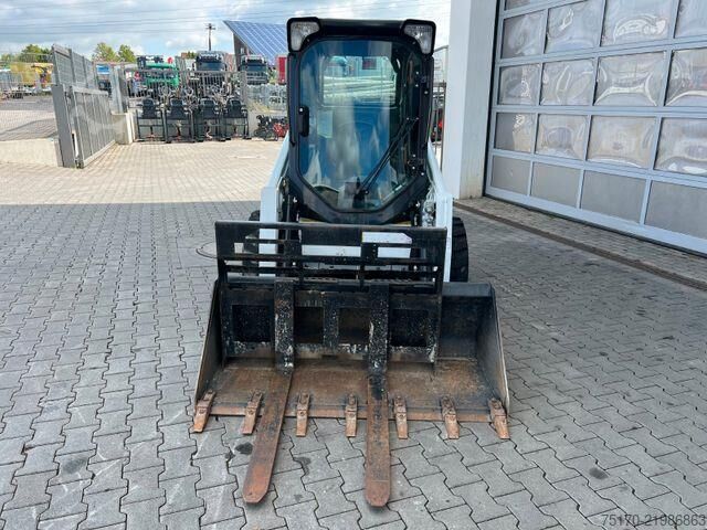 Planeringsmaskin Bobcat S450 / nur 131h !! / Gabel / Schaufel