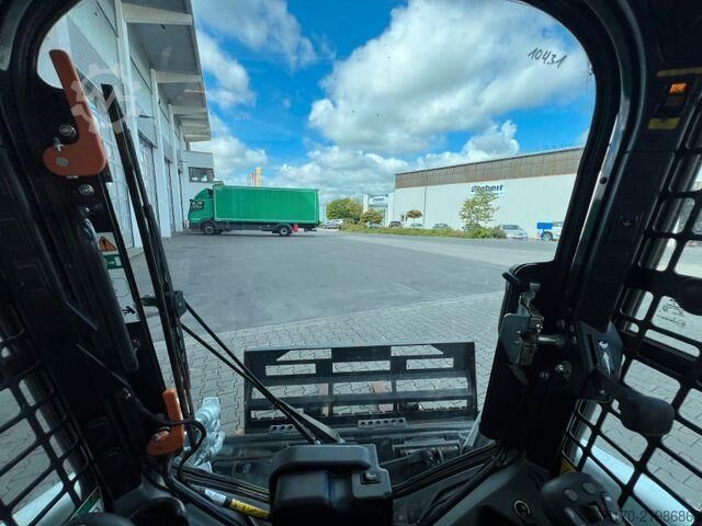 Planeringsmaskin Bobcat S450 / nur 131h !! / Gabel / Schaufel