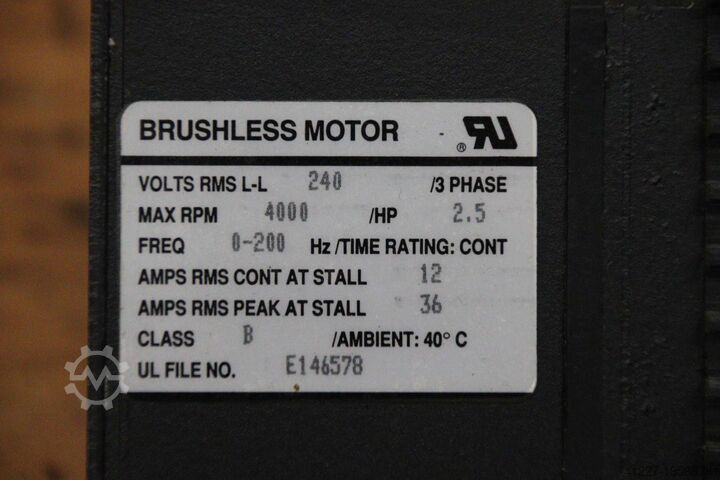 Servomotor 1,86 kW 4000 U/min Reliance Electric H-4050-P-HOOAA