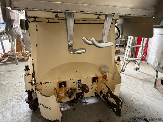 Cukrászati dagasztógép TBM Tecnopast Bakery Machines S.P.A. T500 ETT 350Kg Lifting Arm Pastry Mixer