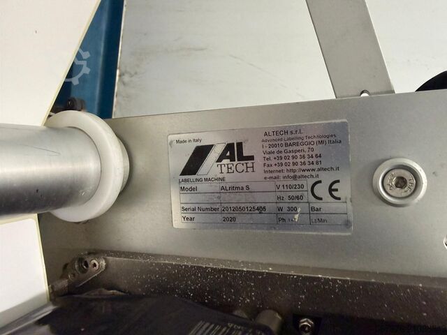 Etiketteerapparatuur AL Tech UK Labelling Technologies Ltd ALritma S 'Print and Apply' Labeller