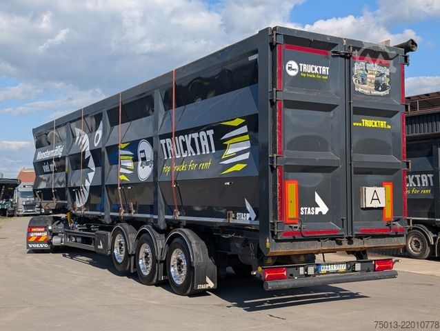 Kiperska poluprikolica STAS HardoX Stahl 86 m³, Liftachse, ALCOA, MIETEN?