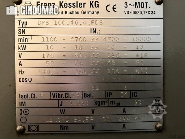 DMG DMC 100 V hi-dyn DMG DMC 100 V hi-dyn