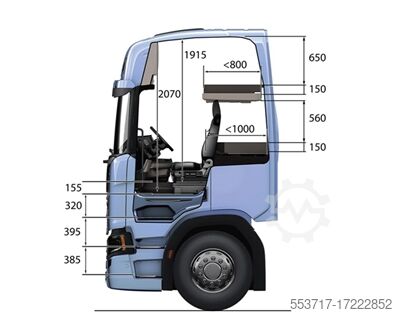 Standardna jedinica traktora SCANIA R460A4x2NA