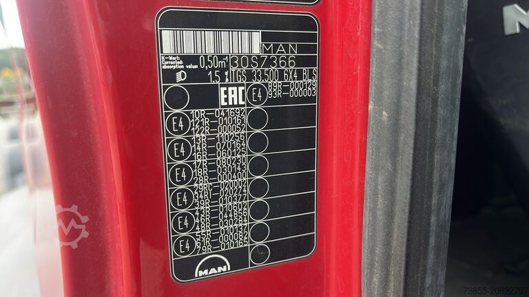 Wywrotka MAN TGS 33.500 with Schmitz Cargobull SGF S2 (NEW ENGINE)