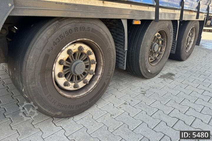 Skjutbara presenningar Krone SD / Mega / BPW Disk