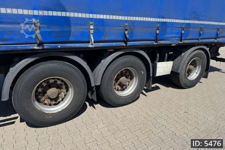 Συρόμενοι μουσαμάδες Krone SD / Steering axle / Lift axle / Mounted forkli...