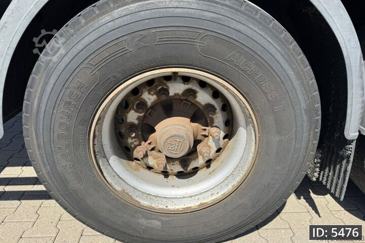 Συρόμενοι μουσαμάδες Krone SD / Steering axle / Lift axle / Mounted forkli...