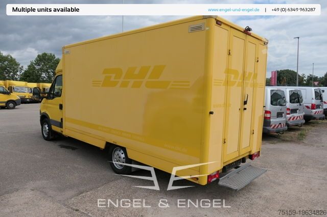 Transporter mit Koffer iveco Daily 35 S11 C30C AUTOMATIK KAMERA Regale LUFT DURCHGANG EURO-5 CoC