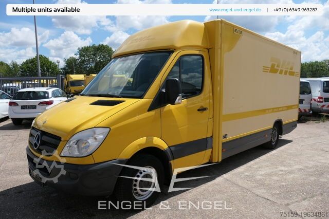 Vrachtwagen met bakwagen mercedes-benz SPRINTER 310 CDI MAXI EURO-5 KOFFER REGALE KAMERA DURCHGANG