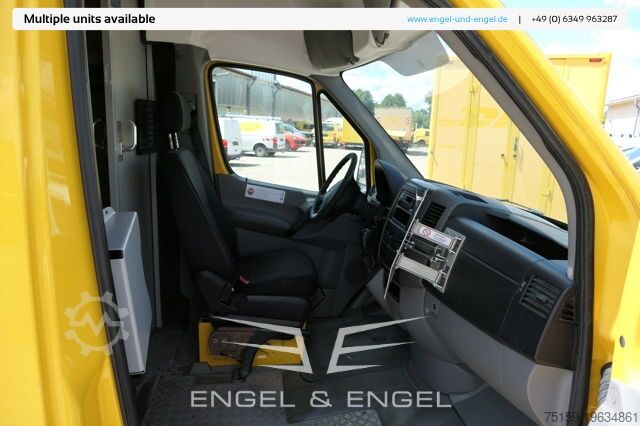 Vrachtwagen met bakwagen mercedes-benz SPRINTER 310 CDI MAXI EURO-5 KOFFER REGALE KAMERA DURCHGANG