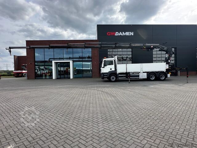 Ciężarówka z dźwigiem MAN TGS 26.480 6x4 HIAB 377-8 , winch Euro 6