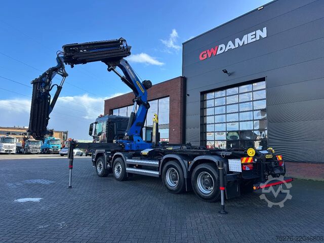 System ramion hakowych MAN TGS 41.440 8x4 Hooksystem Palfinger PK 41002+fl...