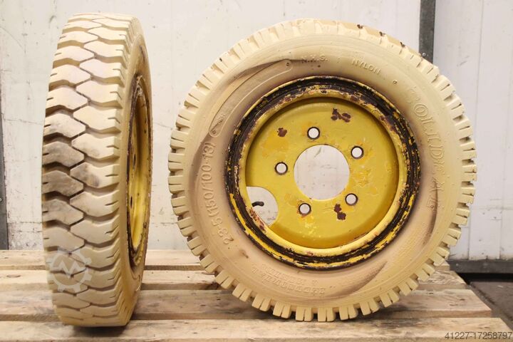 Band met velg 2 stuks Solideal 23-5(150/100-13) reibfrei