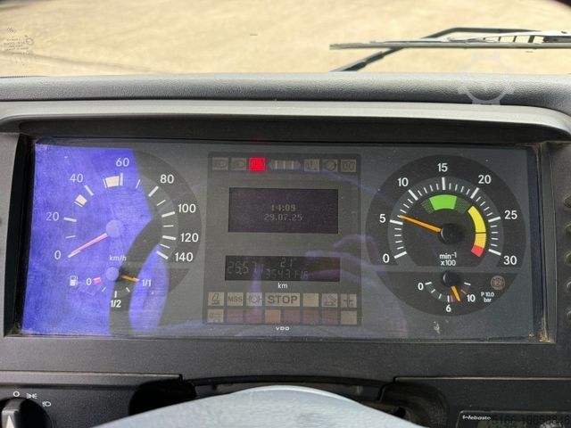 Furgon skrzyniowy MERCEDES-BENZ ATEGO 815 Koffer 4,30 m Ladebordwand 1,5 T*AHK