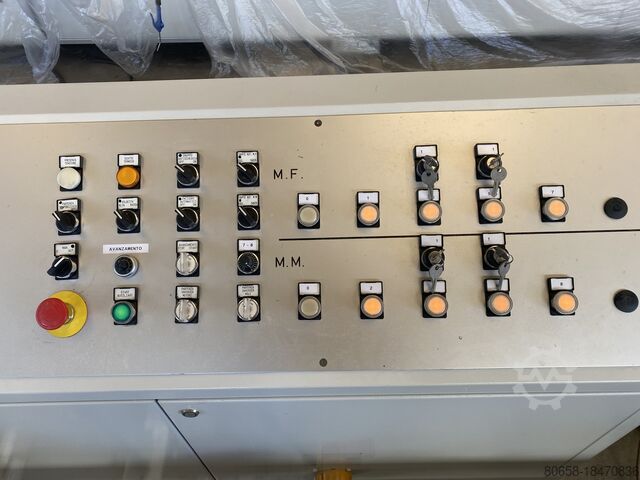 Parke profilleme makinesi 4+4 GMC