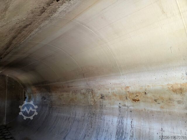 Storage tank 113m³ above-ground steel tank on steel supports