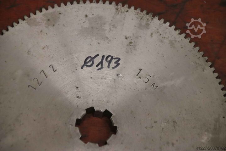 Verdeelhoofdstellen 18 stuks unbekannt Modul 1,5  127 bis 33 Zähne