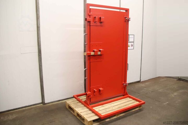 Practice door for door opening training Eberlei Stahl