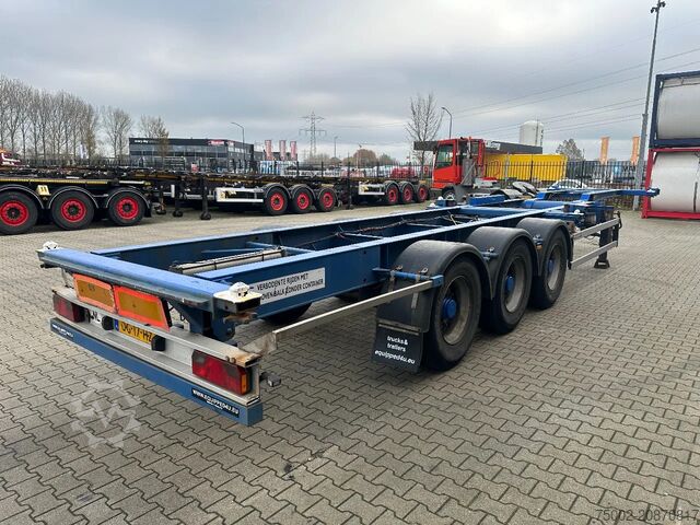 Containertransport Contar 40 (45) FT-chassis / liftaxle / drumbrakes / NL...