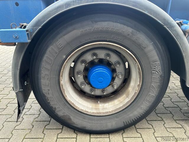 Containertransport Contar 40 (45) FT-chassis / liftaxle / drumbrakes / NL...