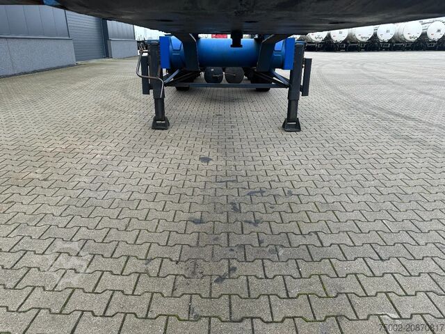 Containertransport Contar 40 (45) FT-chassis / liftaxle / drumbrakes / NL...