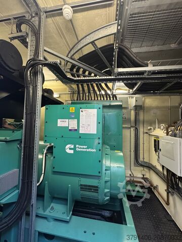 Gerador NOW - Four Cummins 2,250 KVA Generators C2250 D5 Engine: QSK60-G9