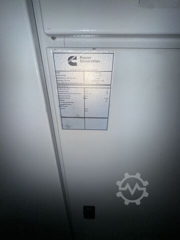 κινητήρας ντίζελ Cummins 2,250 KVA Generators C2250 D5 Engine: QSK60-G9