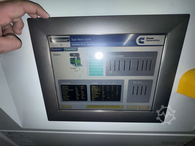 κινητήρας ντίζελ Cummins 2,250 KVA Generators C2250 D5 Engine: QSK60-G9