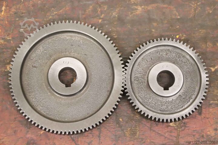 Teilkopf Zahnräder 12 Stück unbekannt 27 bis 120 Zähne