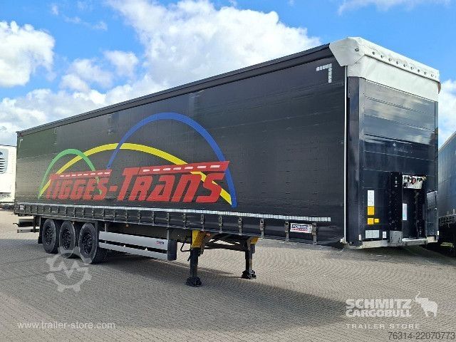 Åben sættevogn med presenning Schmitz Cargobull Curtainsider Standard Getränke