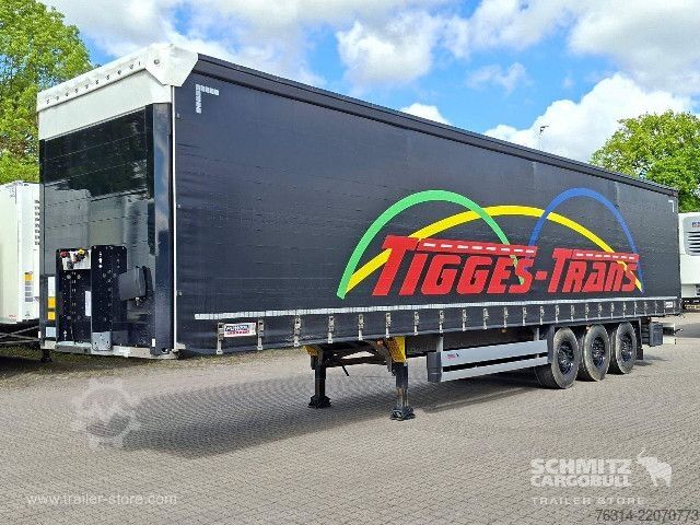 Åben sættevogn med presenning Schmitz Cargobull Curtainsider Standard Getränke