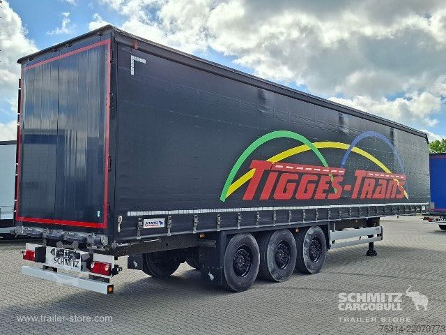 Åben sættevogn med presenning Schmitz Cargobull Curtainsider Standard Getränke