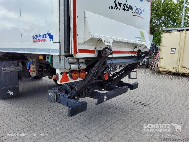 Semi-remorque frigorifique Schmitz Cargobull Tiefkühler Standard Doppelstock Trennwand Ladebord