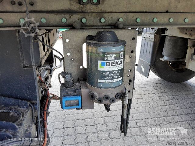 Semi-remorque frigorifique Schmitz Cargobull Tiefkühler Standard Doppelstock Trennwand Ladebord