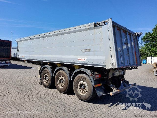 Semi-remorque benne Benalu Kipper Alukastenmulde 27m³